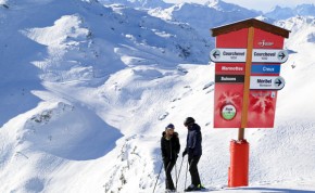 Ski Chalets in Courchevel 1550 - Image Credit:CourchevelTourisme-SkiAlpin-42 Courchevel Tourisme
